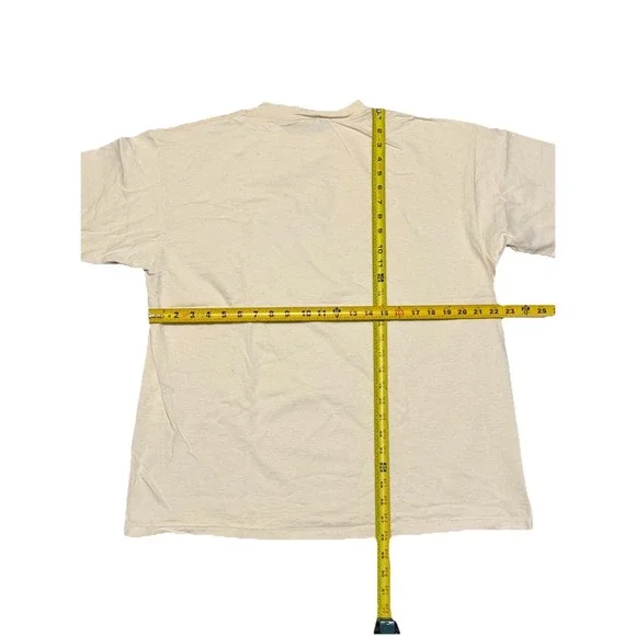 Vintage 90s James R. Weddell Yankton Dakota Sioux t-shirt Size XL Off White - Picture 6 of 6